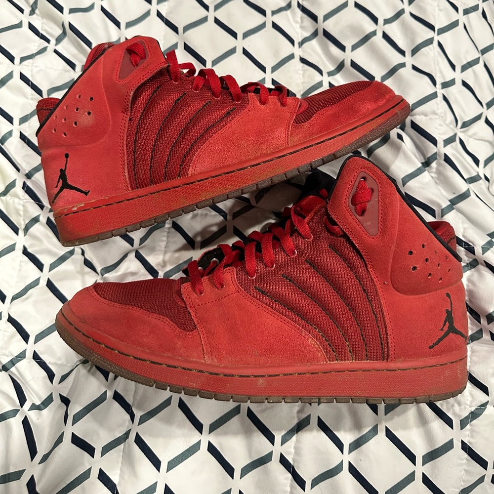 Size 14 Jordan 1 Flight 4 Premium “Gym Red/Black”
